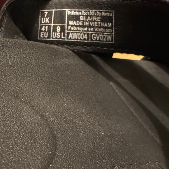 Dr. Martens Black Strappy Sandals - Picture 7 of 7